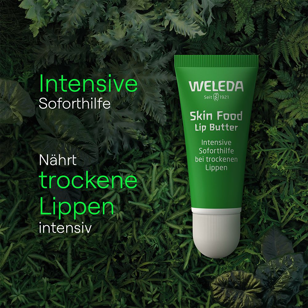 Weleda Lippenpflege Skin Food Lip Butter - reichhaltig & nährend bei trockenen Lippen