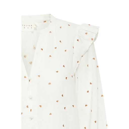 Atelier Rêve Irsaja Skjorte, White, 42