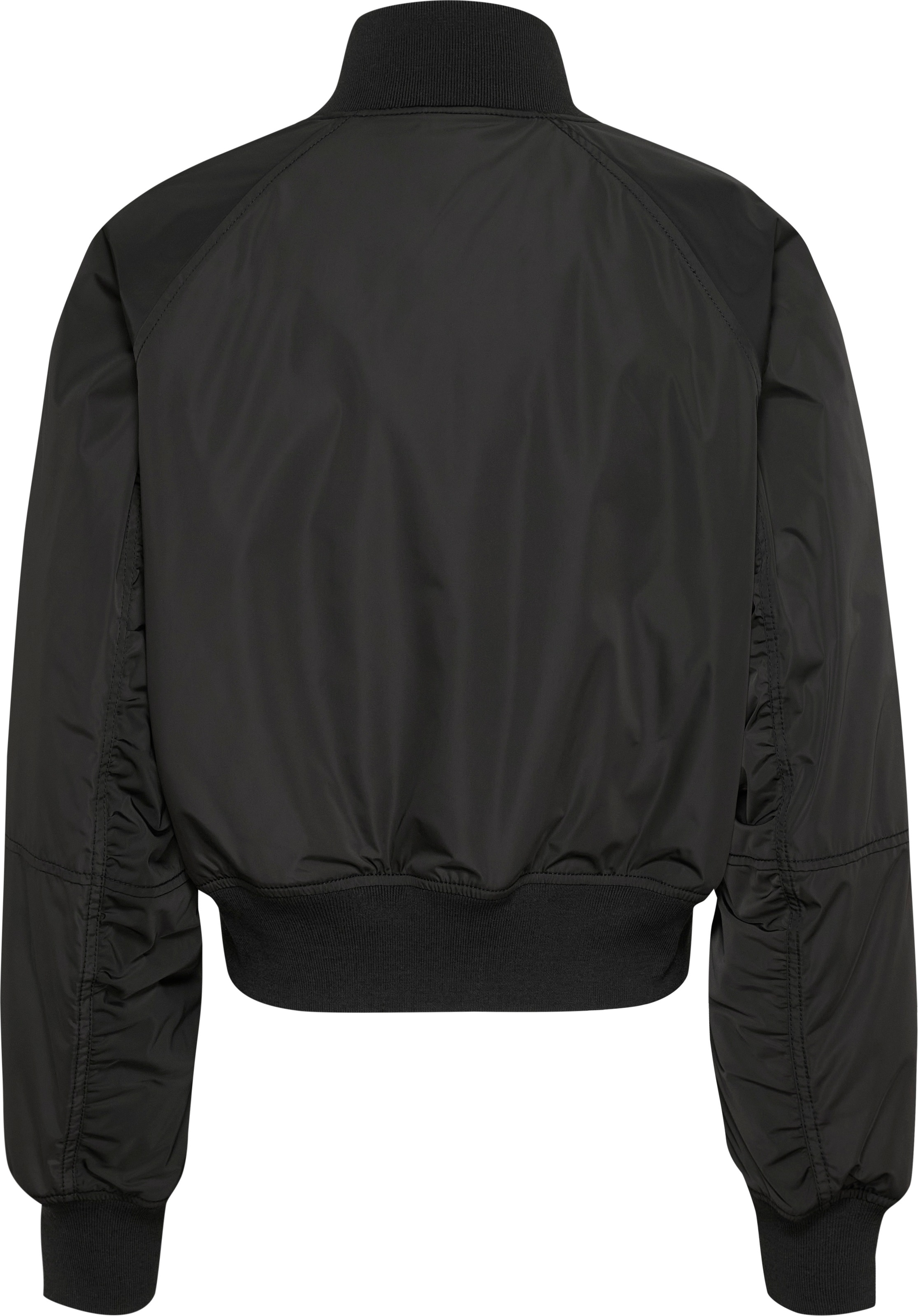 Tommy Jeans Bomberjacke mit leichter Wattierung, mit Logostickerei
