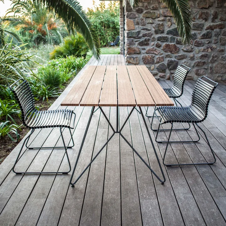HOUE - CLICK Outdoor Dining Stuhl, beige