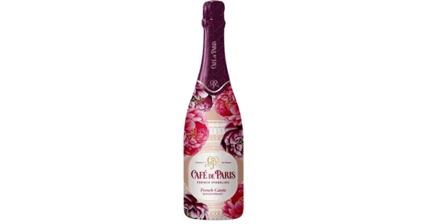 Café de Paris French Sparkling Cassis – Schaumwein, Frankreich (0.75l)