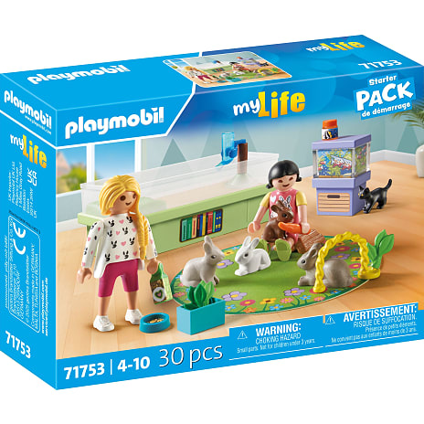 Playmobil kanin familie 71753 30 dele