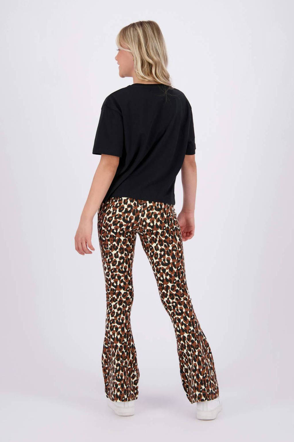 Raizzed T-shirt Fanna met printopdruk zwart