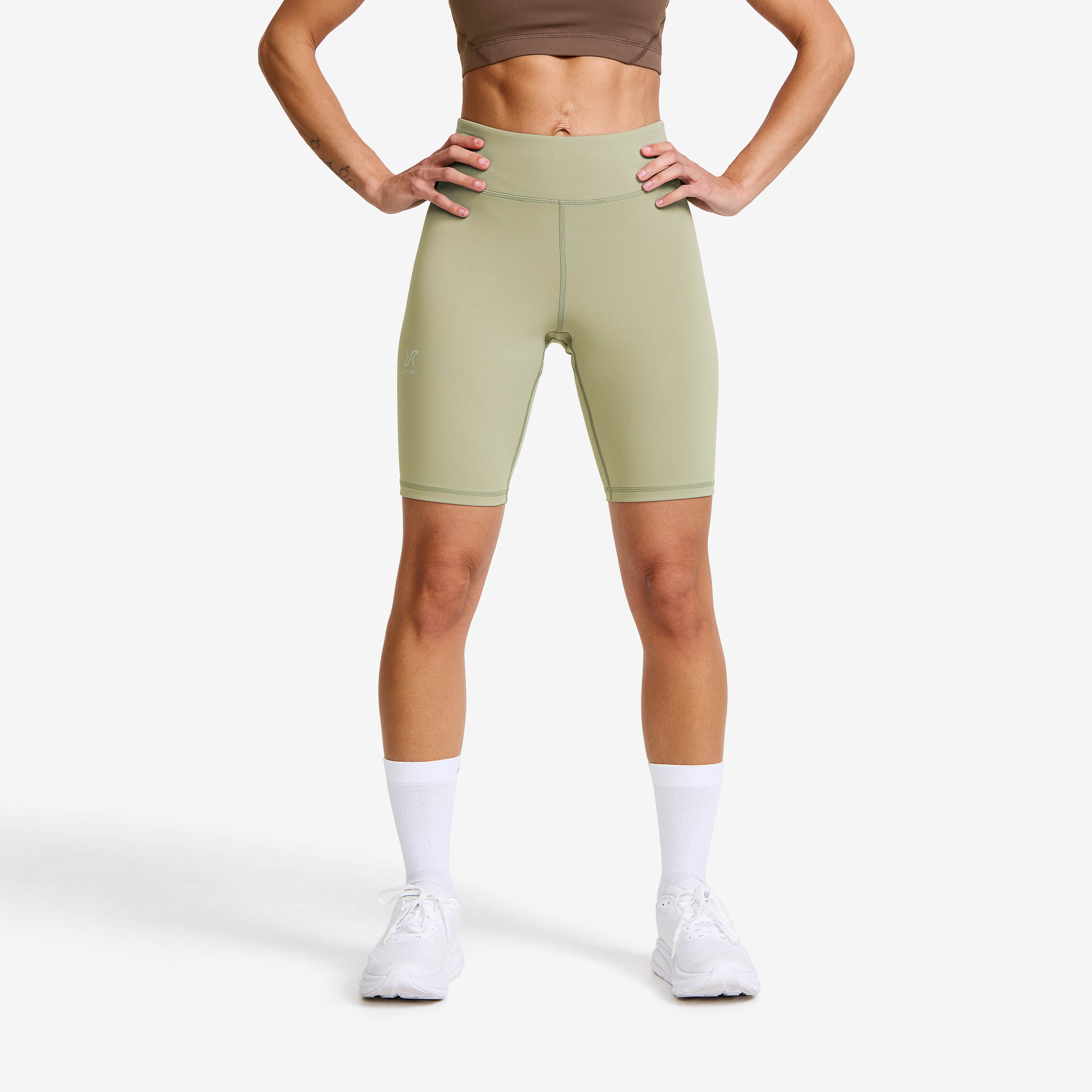 Flow High-waisted Biker Shorts Dame Shadow
