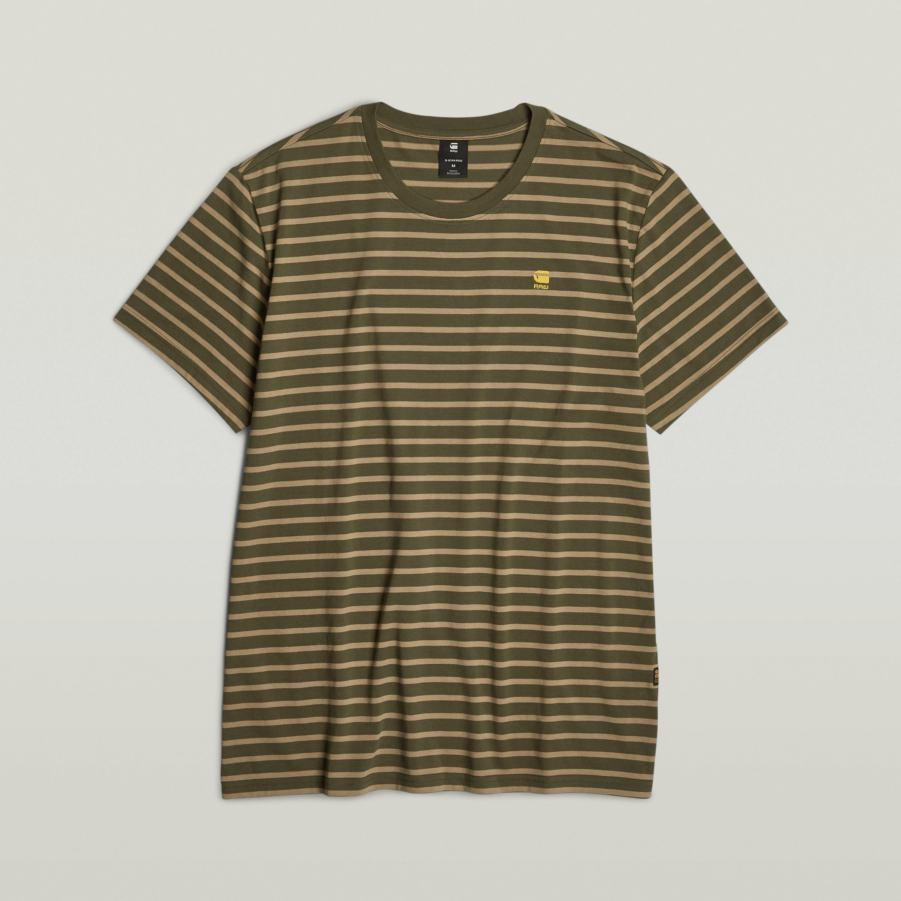 G Star Striped Short Sleeve T Shirt