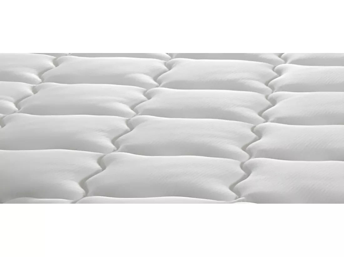 Matelas Alona Ressorts et Mémoire de Forme 80x200 cm 25,5 cm Accueil Moelleux Soutien Ferme 5 Zones
