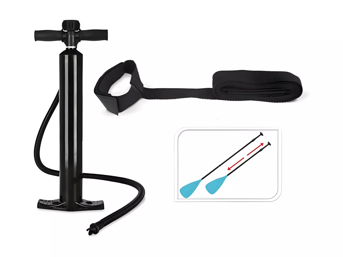 Paddle gonflable avec pagaie bleu XQ Max