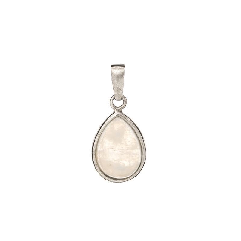 Pendentif argent 925 Pierre de lune naturelle