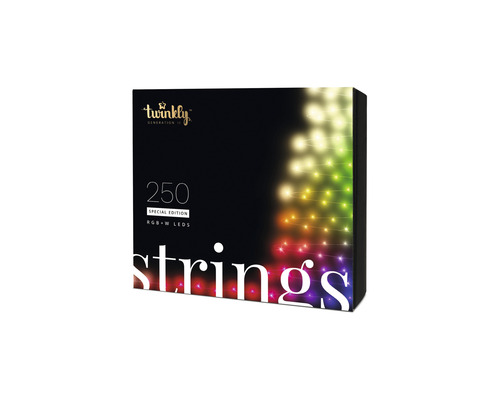 Twinkly LED lichtsnoer Generatie II 250 LED's Lichtkleur RGB+W incl. App-bediening