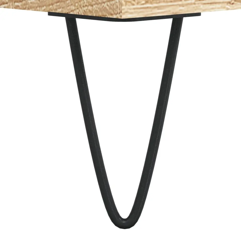vidaXL - Dressoir - Bruin - Bewerkt hout