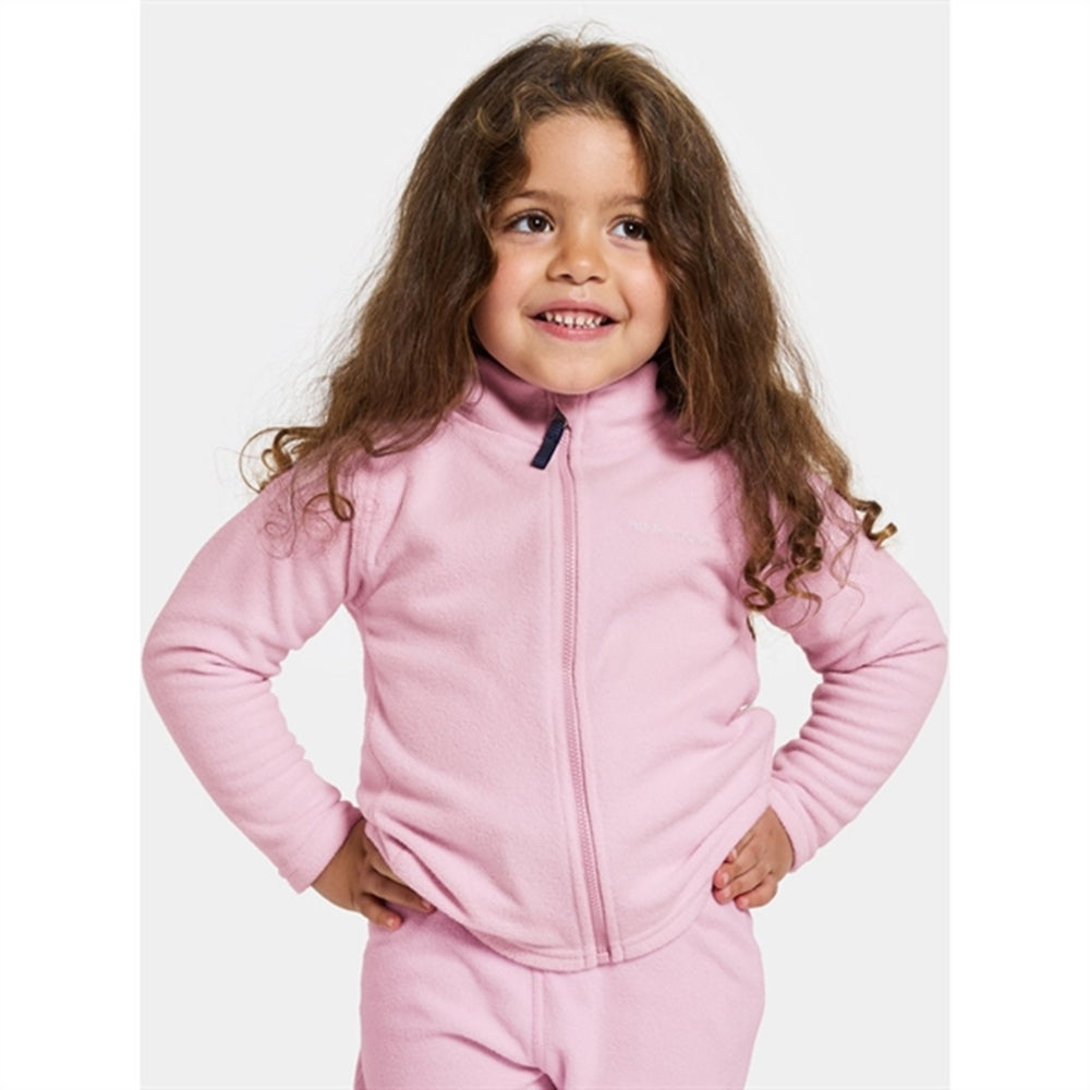 Orchid Pink Monte Kids Fleece Cardigan | Luksusbaby