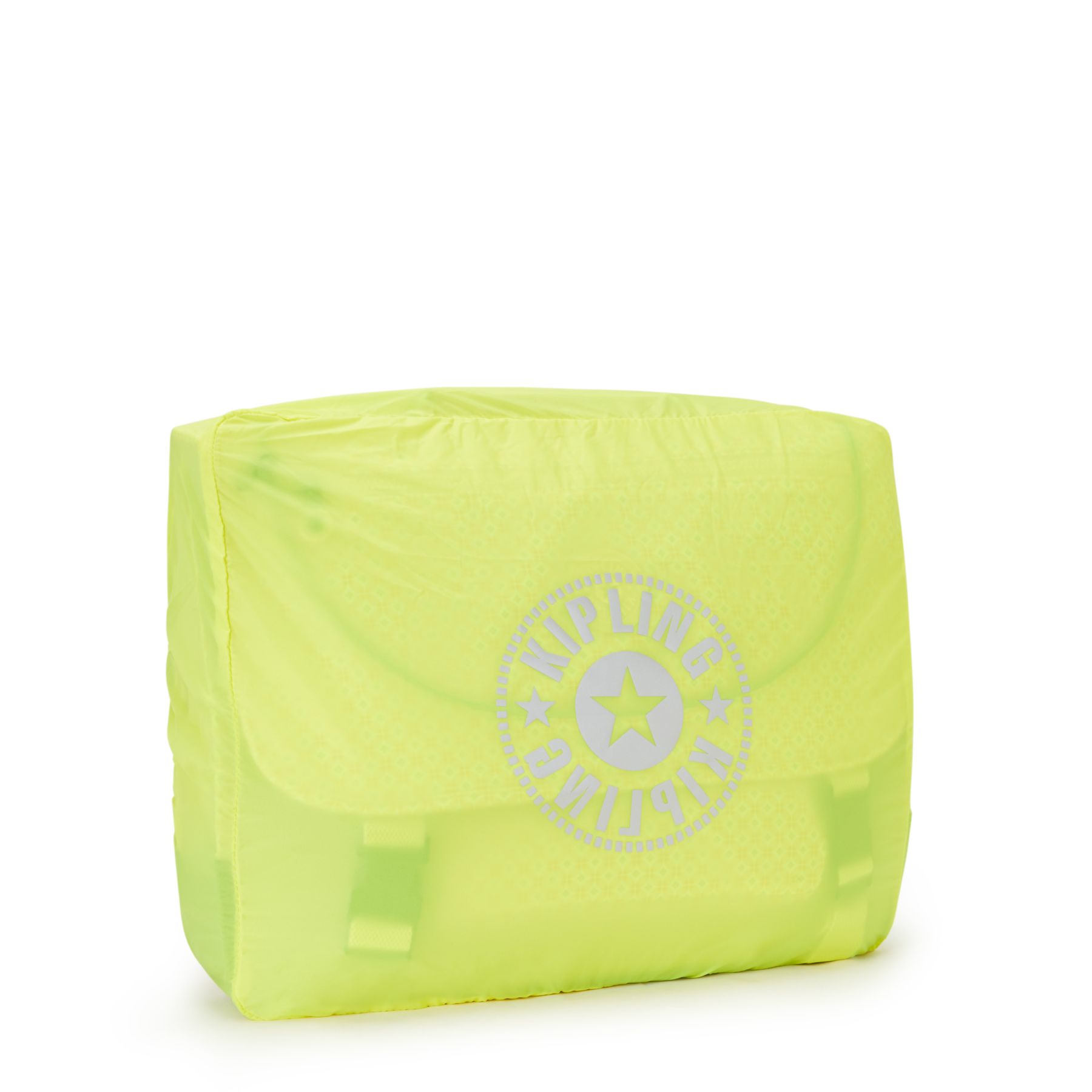 PREPPY Sac D’école Medium Avec Housse Contre La Pluie Fluo - Girly Tile Prt