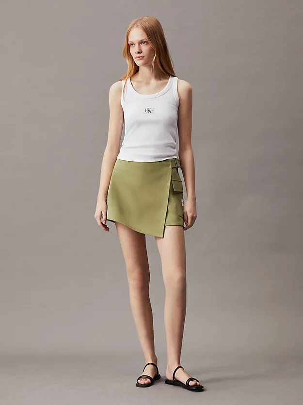 Saia-calça casual com amarração