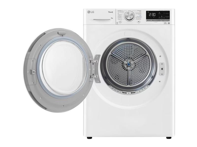 LG Wäschetrockner V9R09TC Rechts/Wechselbar Wärmepumpentrockner