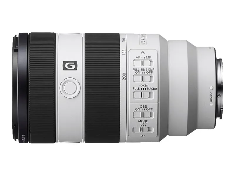 Sony SEL70200G2 - Telefoto zoom objektiv - 70 mm - 200 mm - f/4.0 G OSS II - Sony E-mount - for Cinema Line; a VLOGCAM; a1; a1 II; a6700; a7 IV; a7C; a7C II; a7CR; a7R V; a7s III; a9 III