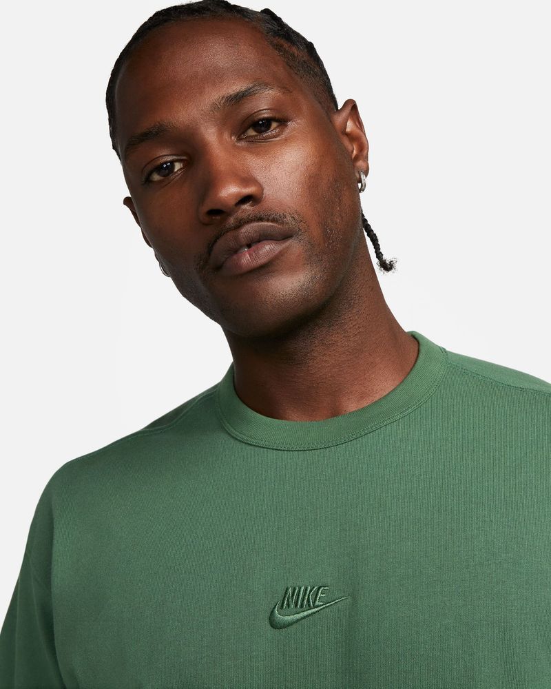 T-shirt Nike Sportswear Premium Essentials Vert pour homme