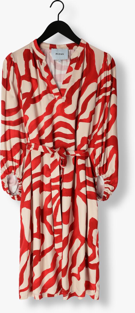 MINUS rode minus mini jurk jassie short dress