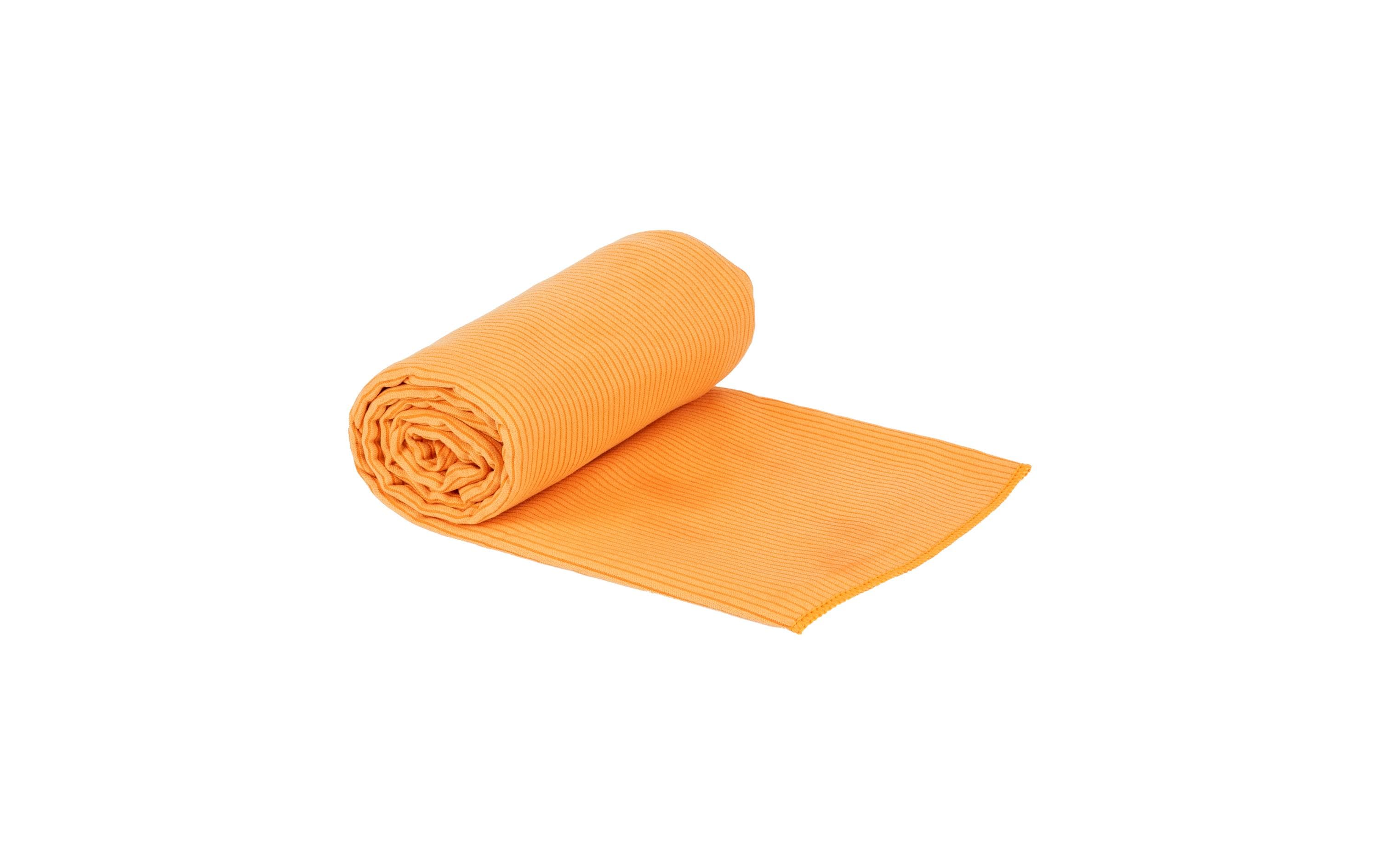 Badetuch Silva Onda Arancia 3er-Pack L 80 x 130 cmOutdoor-Badetücher mit Silber-Ionen Veredelung