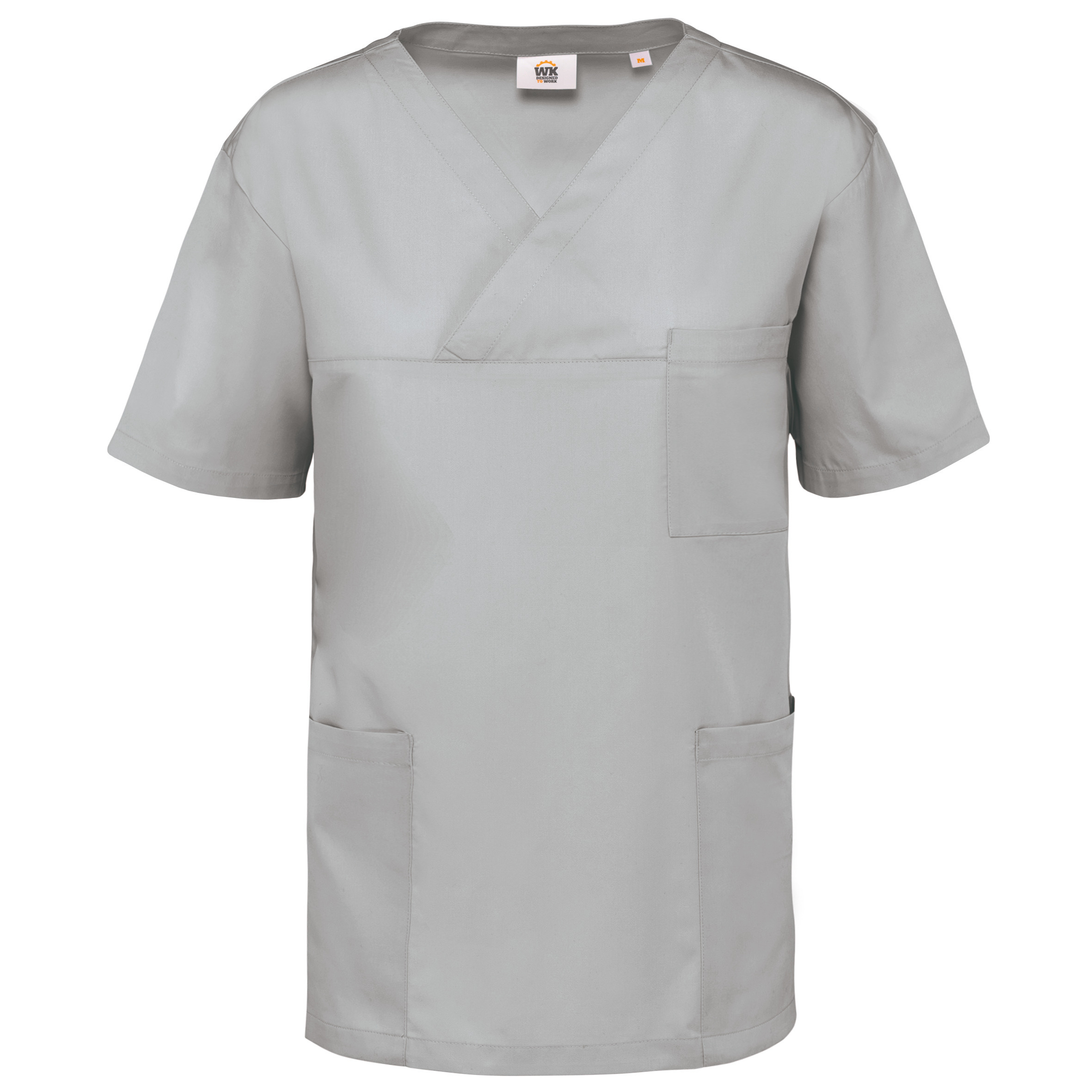 WK. Designed To Work WK507 - Tunique manches courtes polycoton unisexe