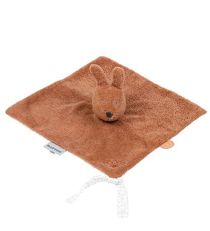 Nattou Schmusetuch - Bonnie Kaninchen - 27x27 cm - Rust