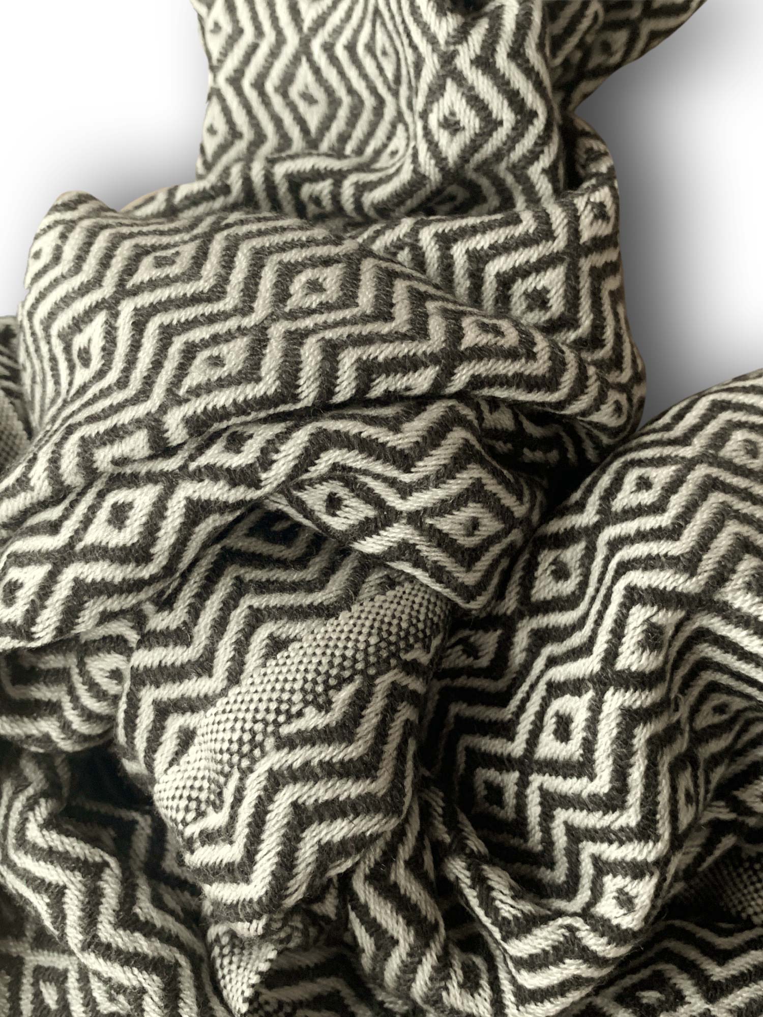 Wollstola 'Diamond Grey', B 70 cm, L 200 cm günstig bestellen