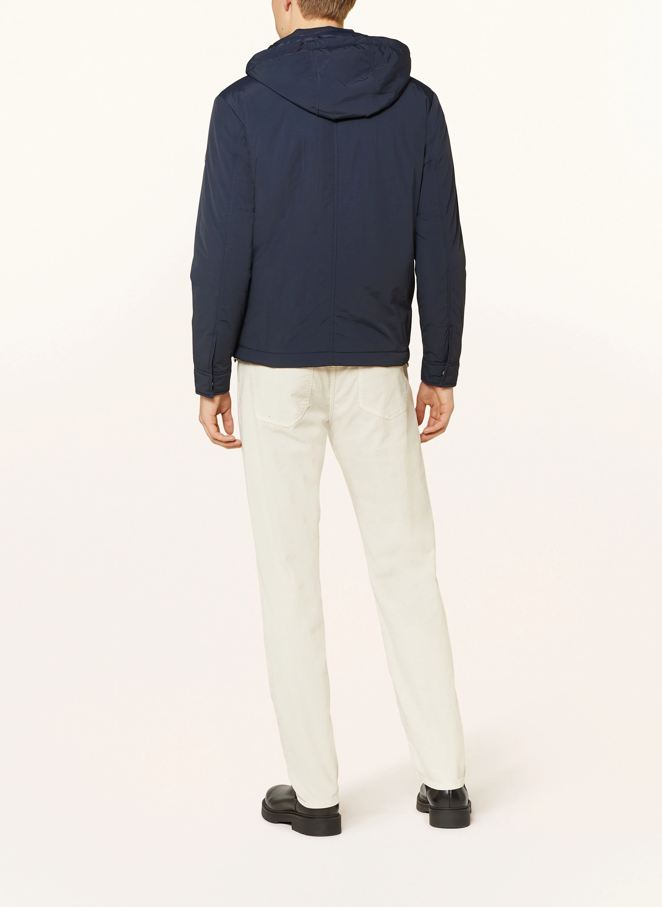 Marc O'Polo Jacke mit abnehmbarer Kapuze