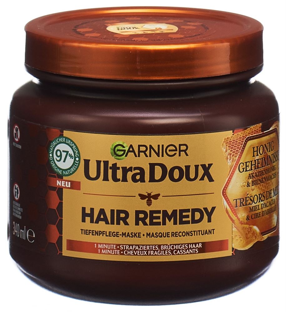 ULTRA DOUX Hair Remedy Reparierende Maske Honig Geheimnisse Fl 340 ml