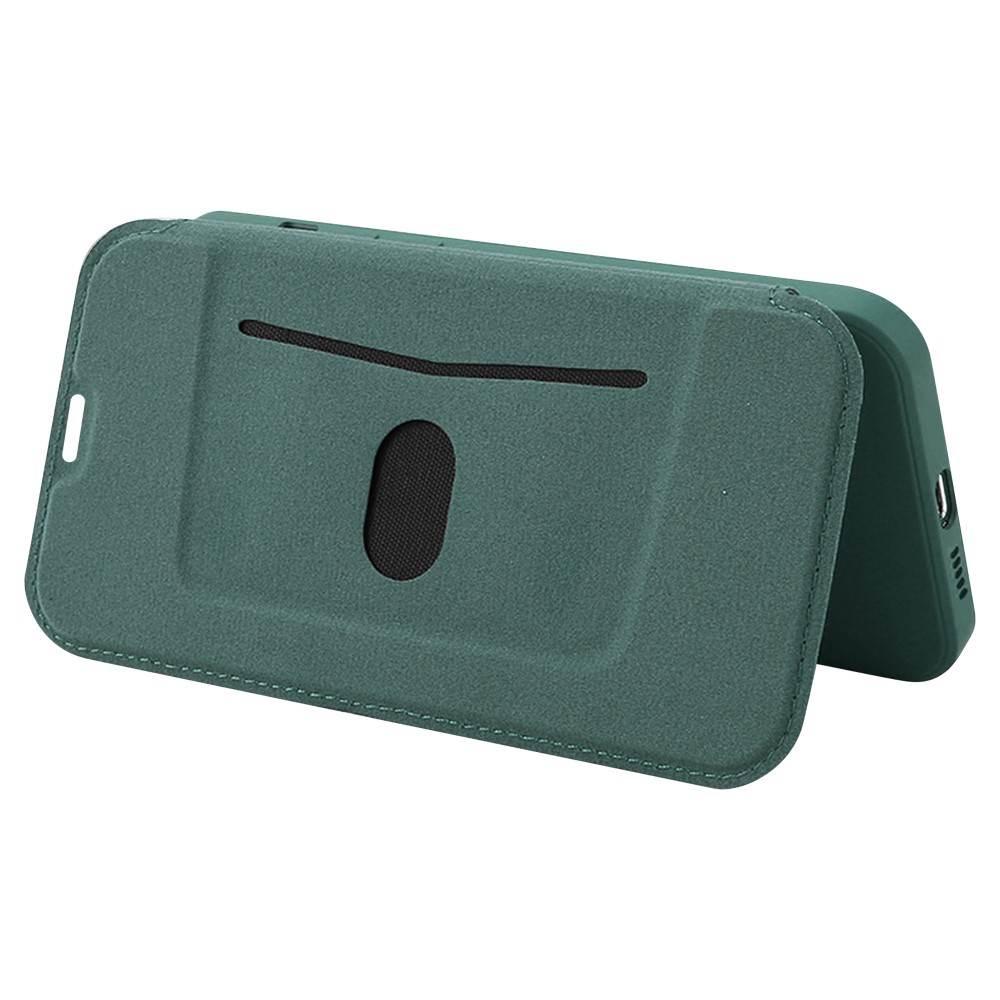Samsung Galaxy S23 5G Soft Touch Hybrid Flip Wallet Cover Tasche - Schwarz