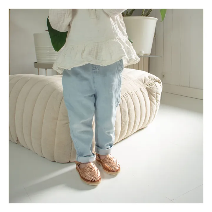 Mapache Sandales Alegria | Or rose