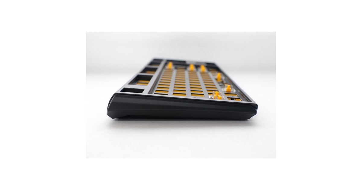 DuckyOne 3 TKL ANSI layout Barebone, toetsenbord  (Zwart/zwart, US lay-out, TKL, RGB leds, hot swap, Barebone)
