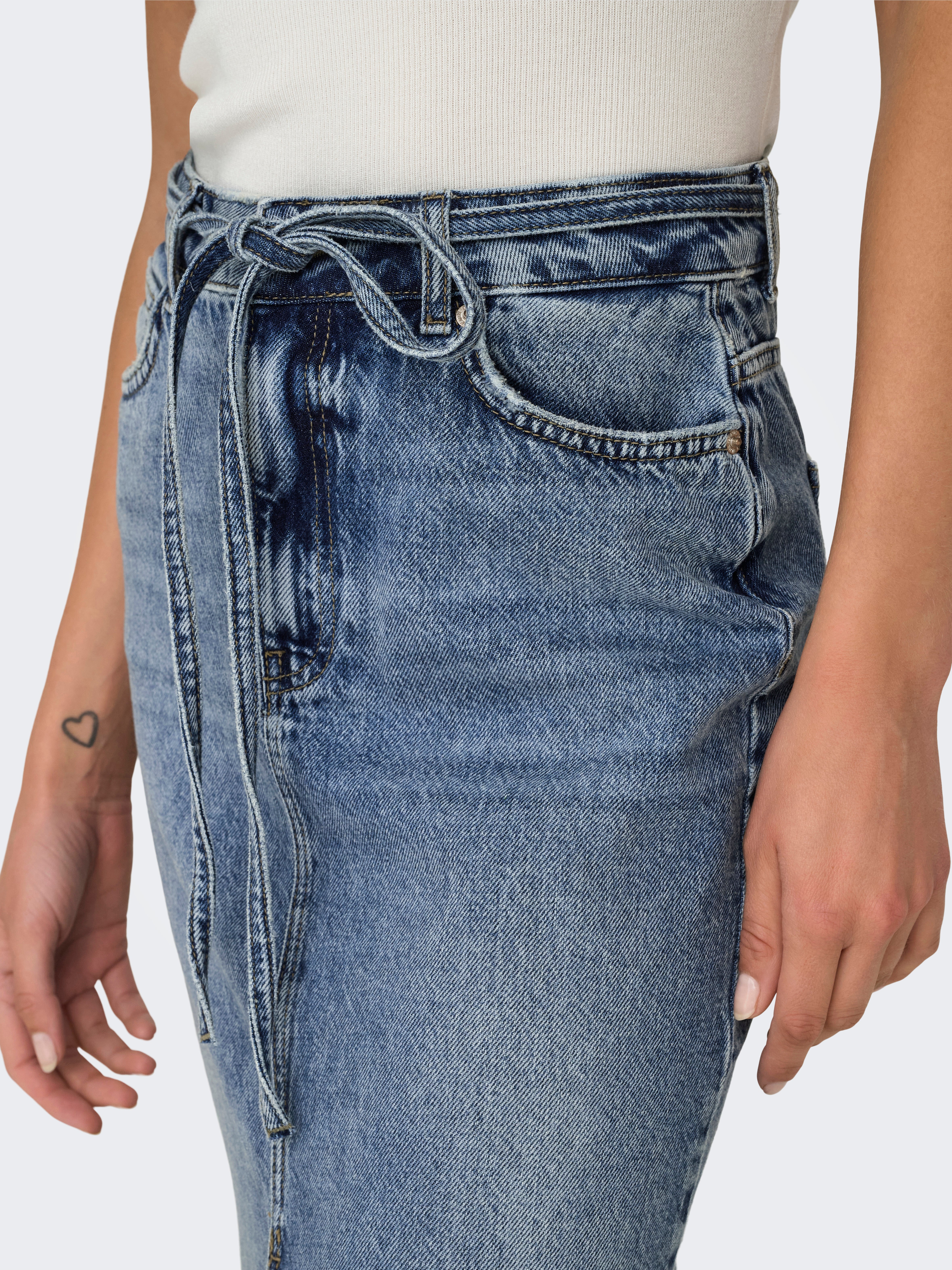 ONLGIANNA Jeansrock Medium Blue Denim