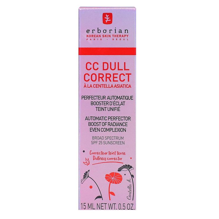 CC Dull Correct Centella asiatica perfecteur automatique Booster d'éclat SPF25 15ml