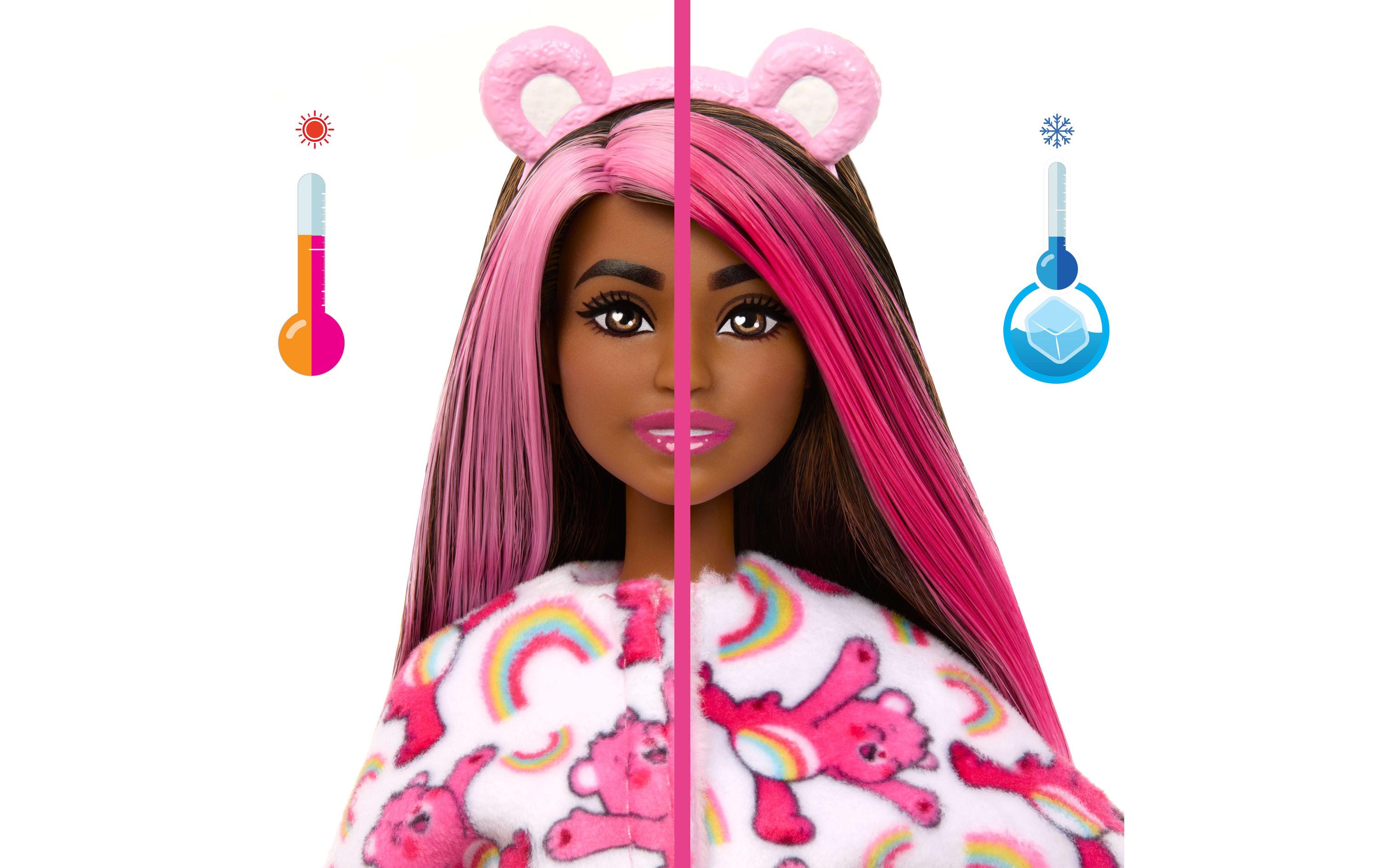 Puppe Cutie Reveal Care Bears 2 - HurrabärchiBarbie-Puppe aus der Cutie Reveal-Reihe