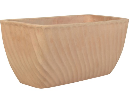 Lafiora plantenbak 45x24x21 cm terra white wash