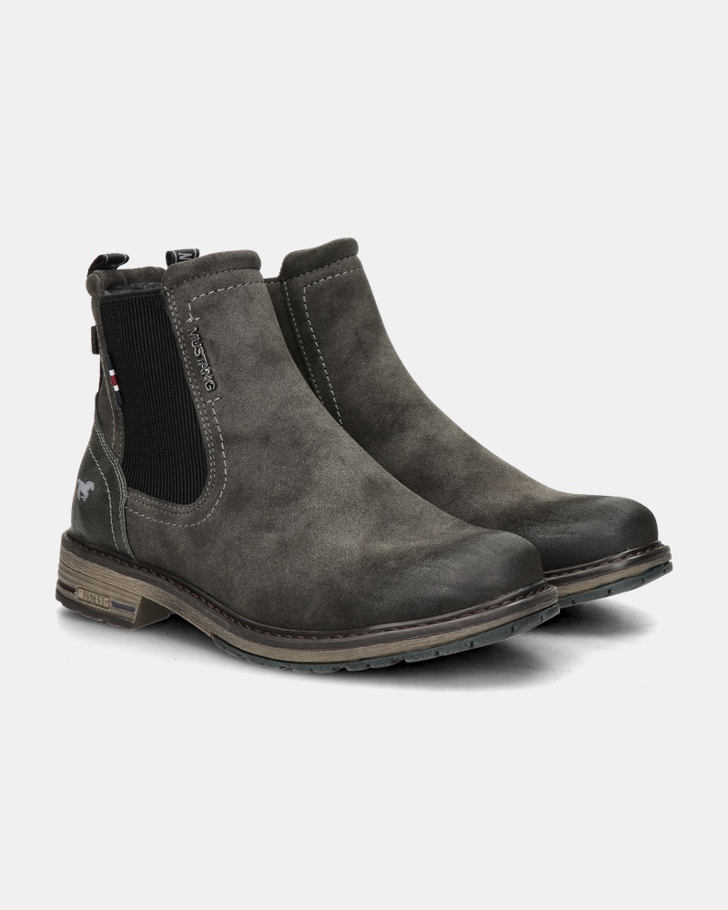 Mustang Chelseaboots  - grijs