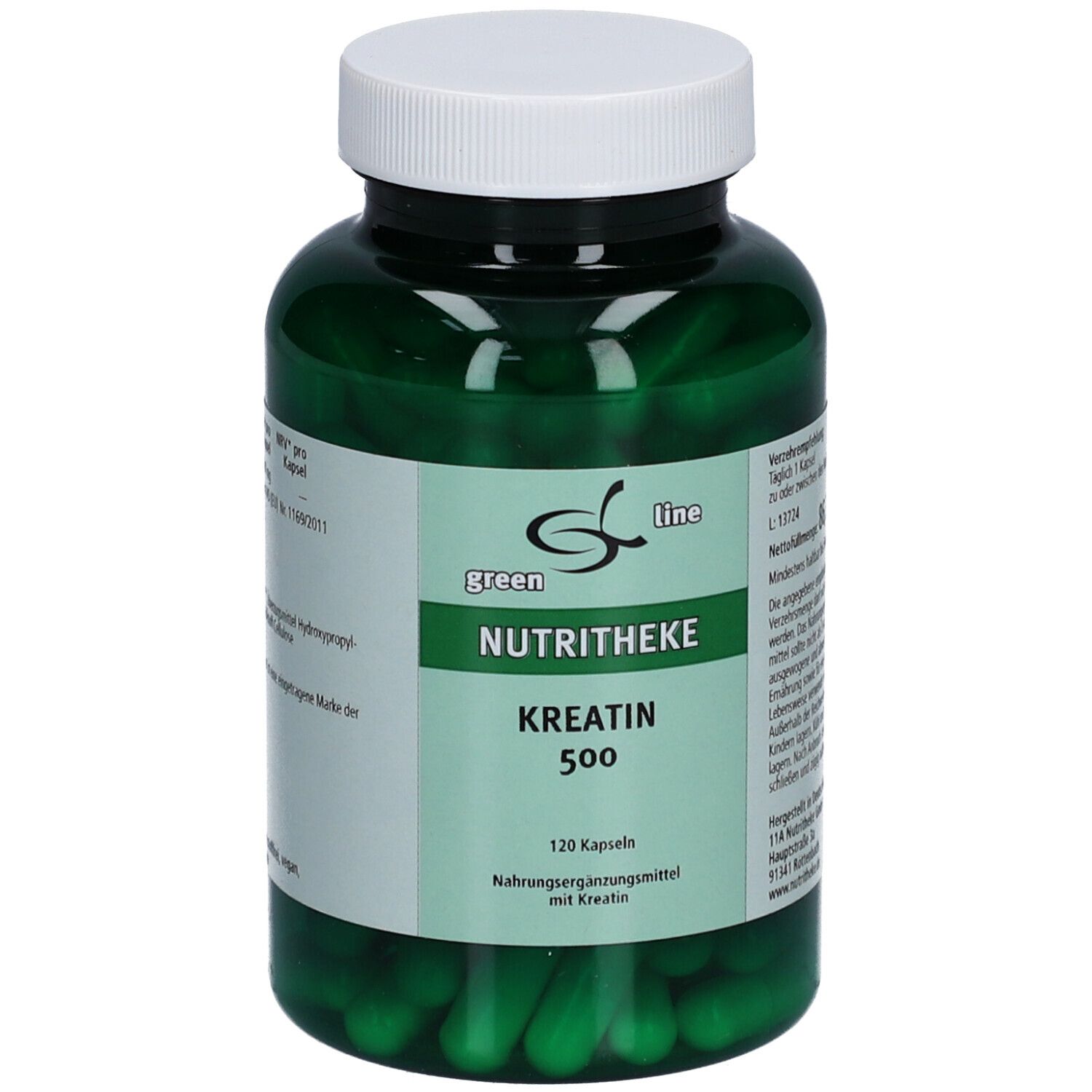 green line NUTRITHEKE Kreatin 502