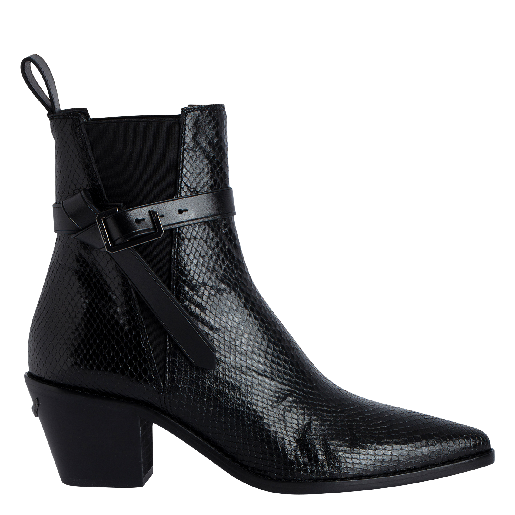 TYLER CECILIA - Bottines en cuir| Noir