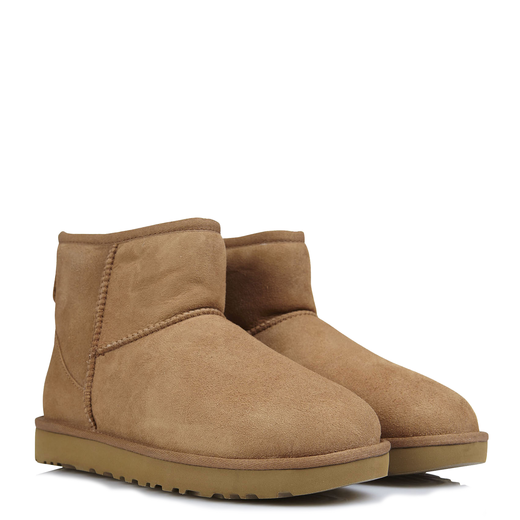CLASSIC MINI II - Boots Classic II Mini en cuir | Marron