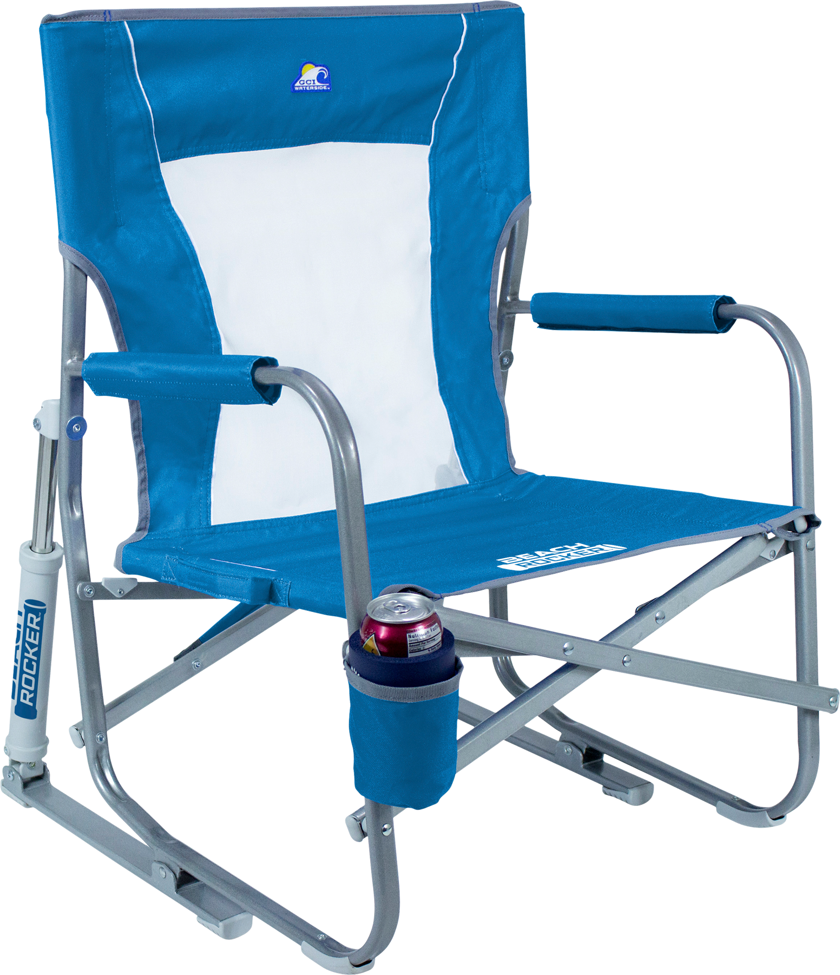 GCI Beach Rocker Strandstuhl Saybrook Blue