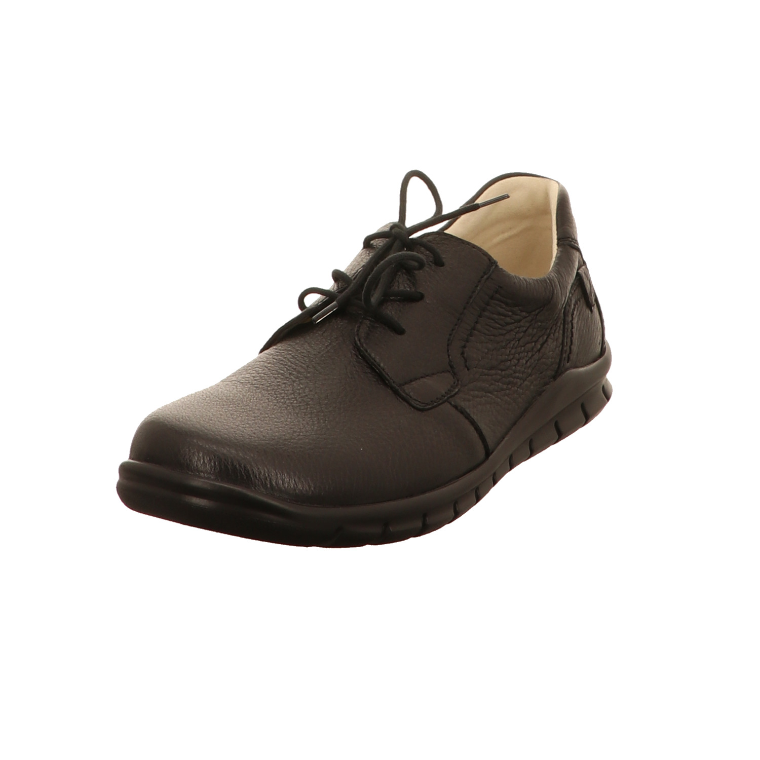 Waldläufer Halbschuh schwarz