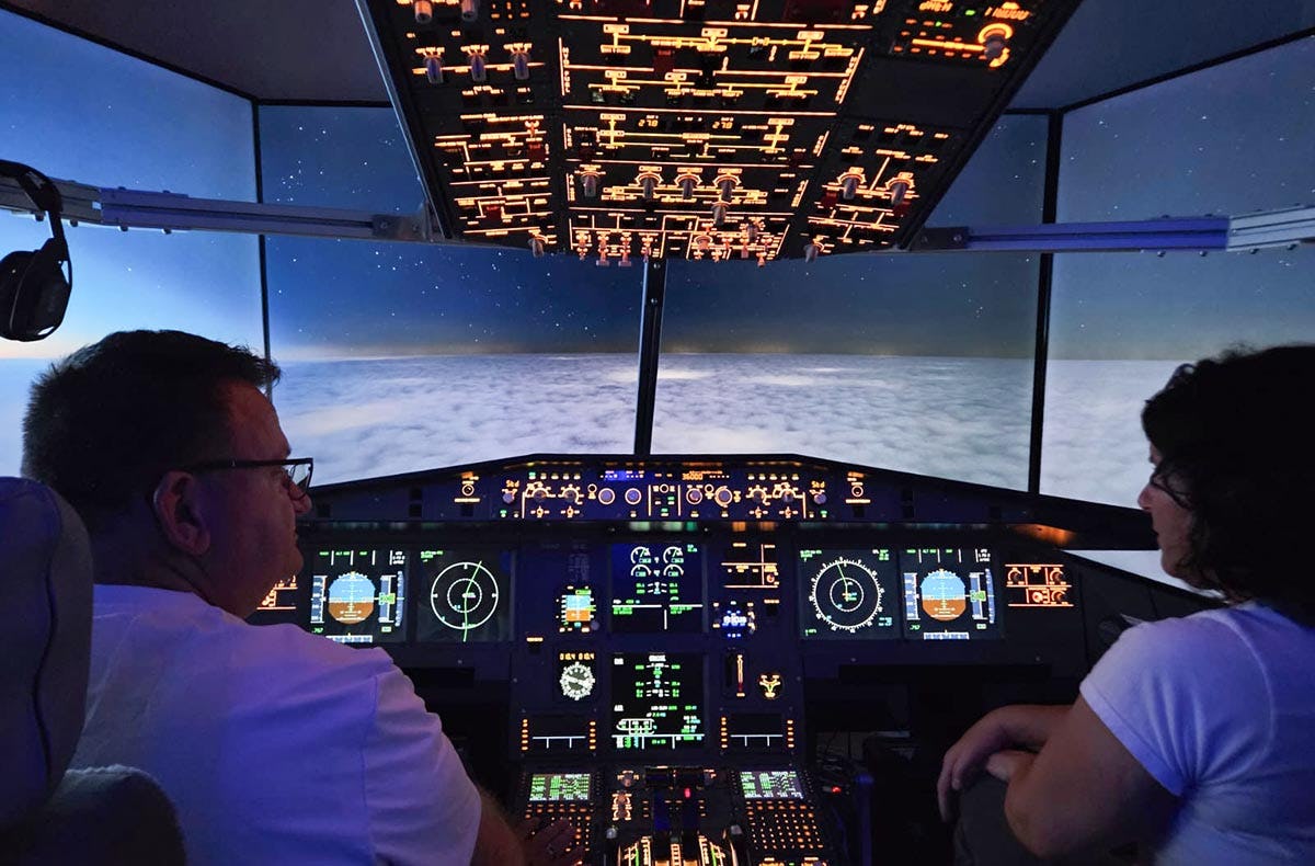 Flugsimulator A320 für 2 Langenfeld (120 Min.)