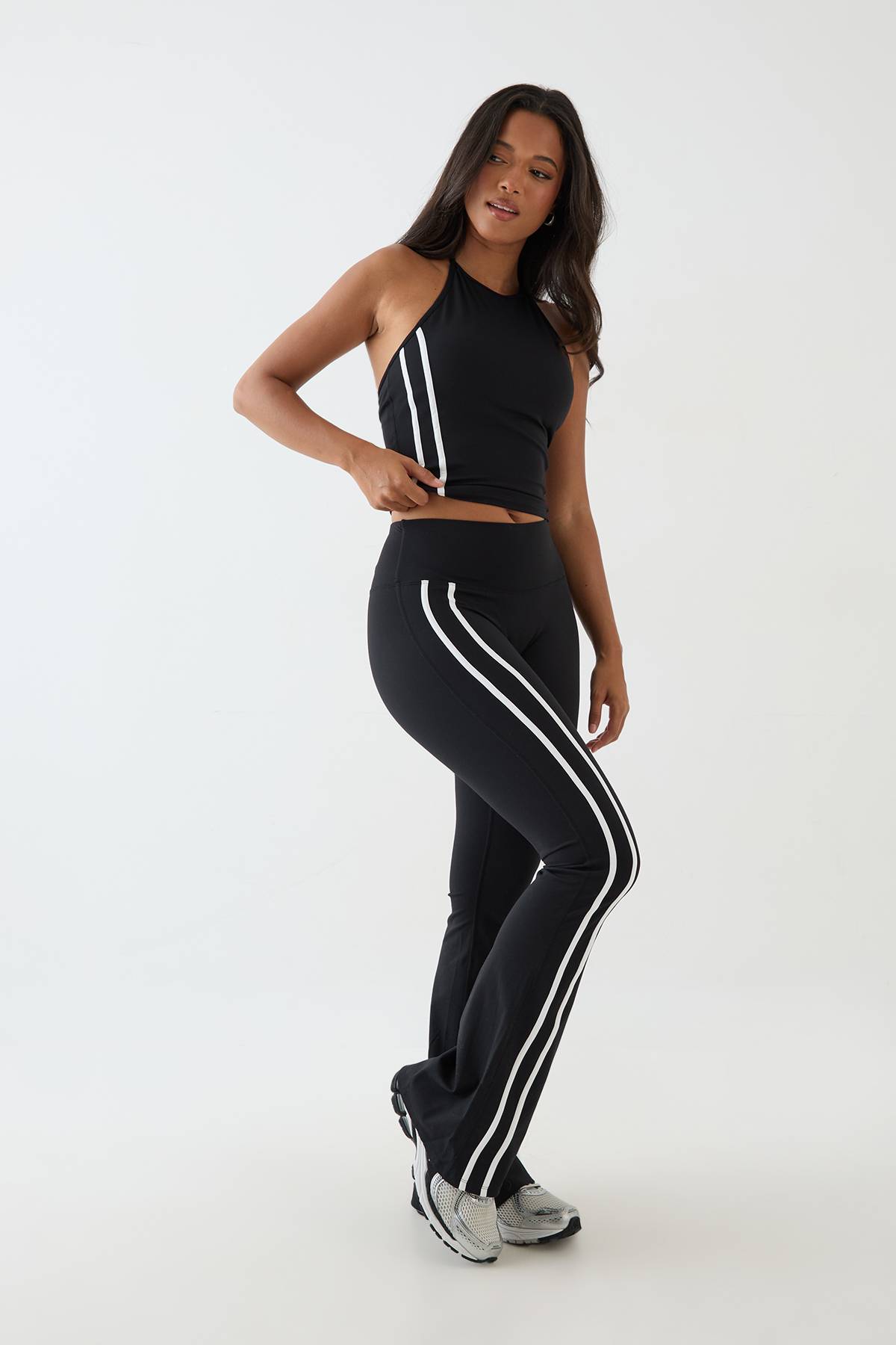 Legging Évasé À Bandes Latérales Sculptant Dsgn Studio