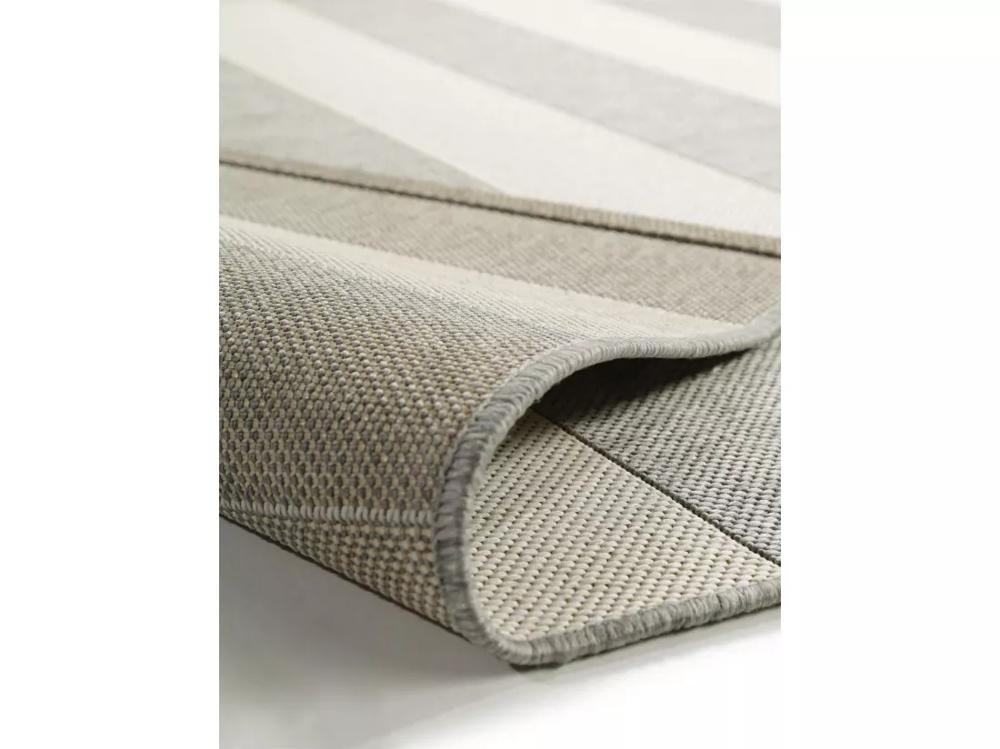 Tapis d'extérieur & intérieur Metro Gris 120x170 cm