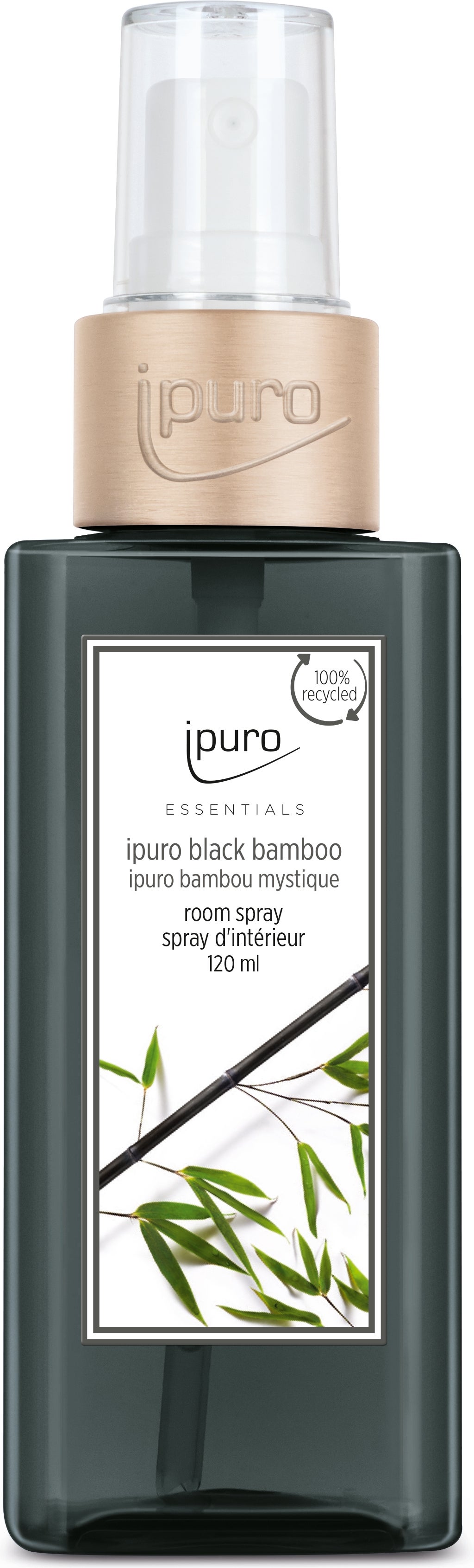 Ipuro geurverspreider Essentials Black Bamboo 120 ml