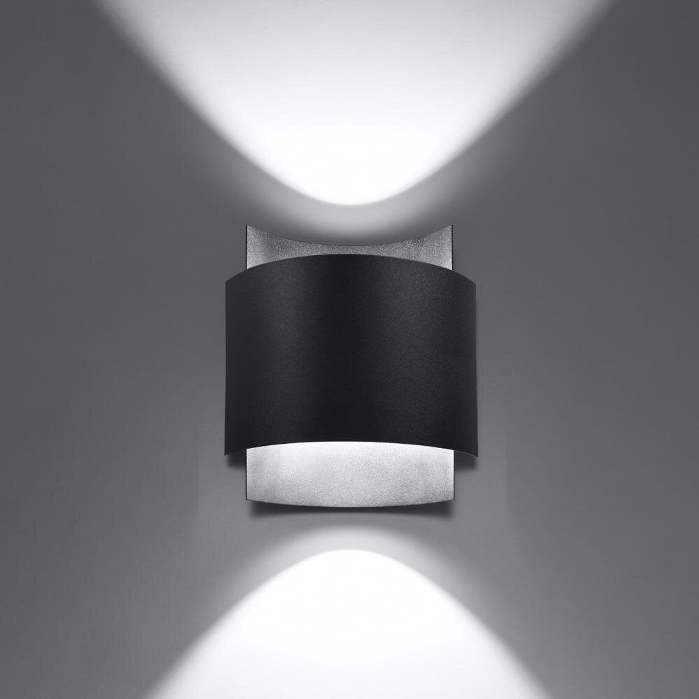 famlights | Jo wandlamp in zwart G9