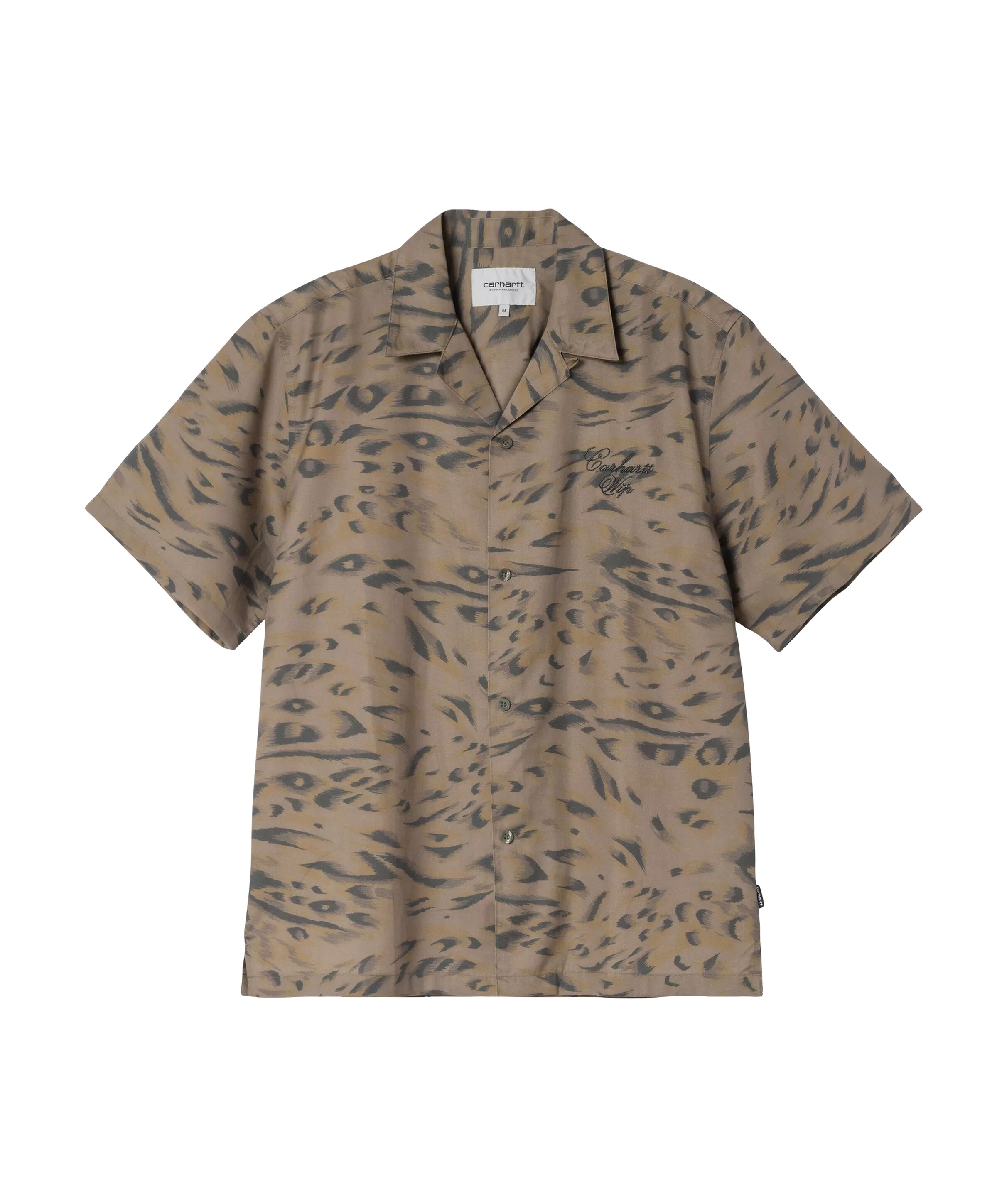 Carhartt WIP Heren overhemd korte mouw groen