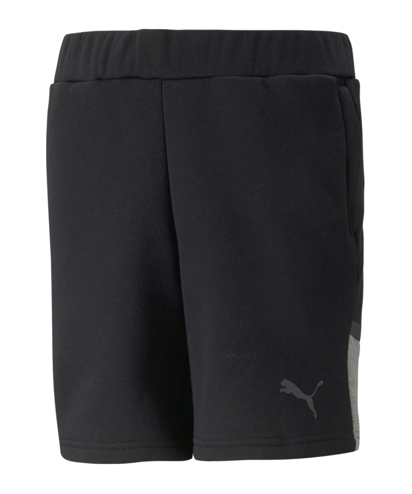 PUMA teamCUP Casuals Short Kids Schwarz F03