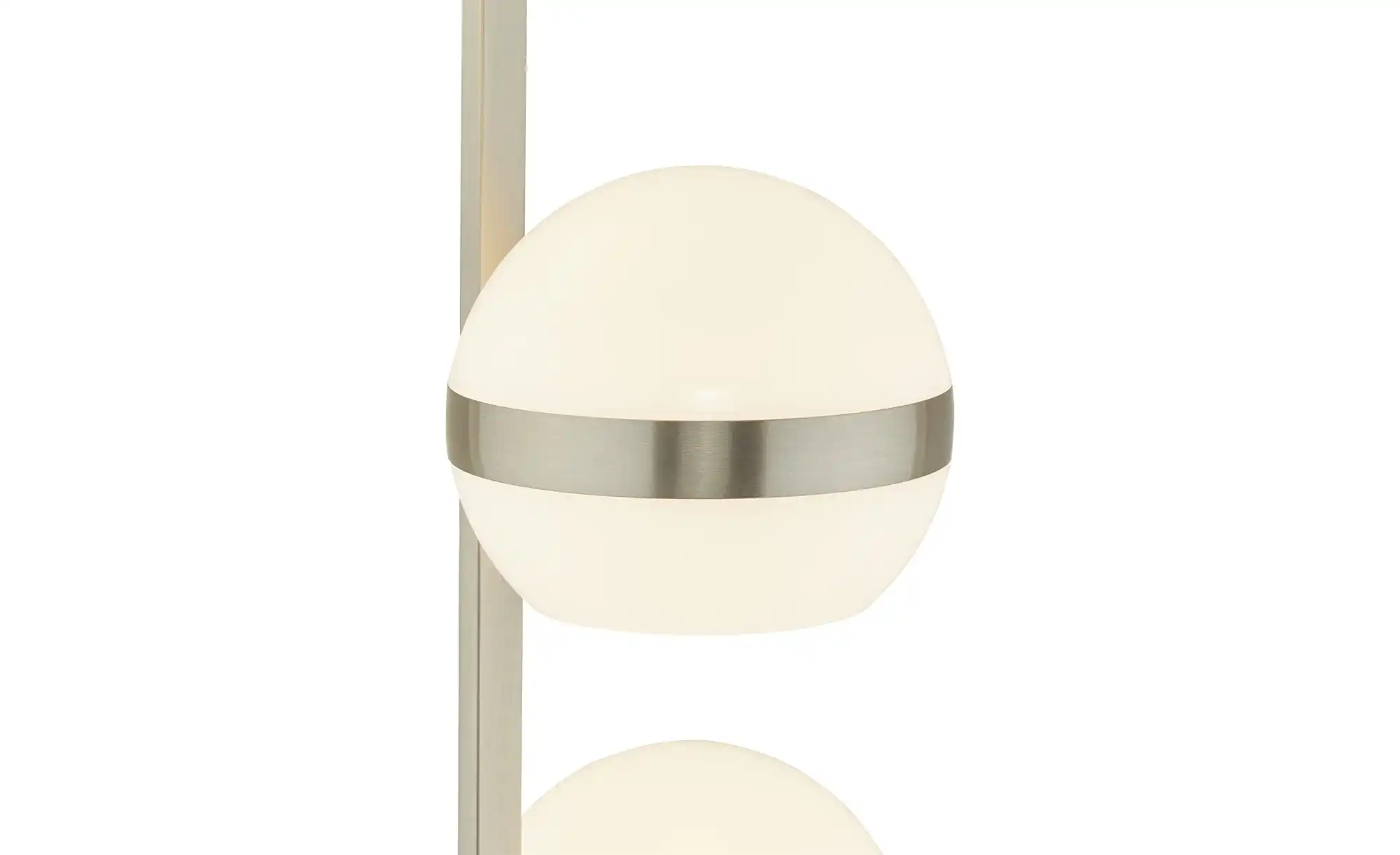 KHG LED-Stehleuchte, 3-flammig, Nickel-matt