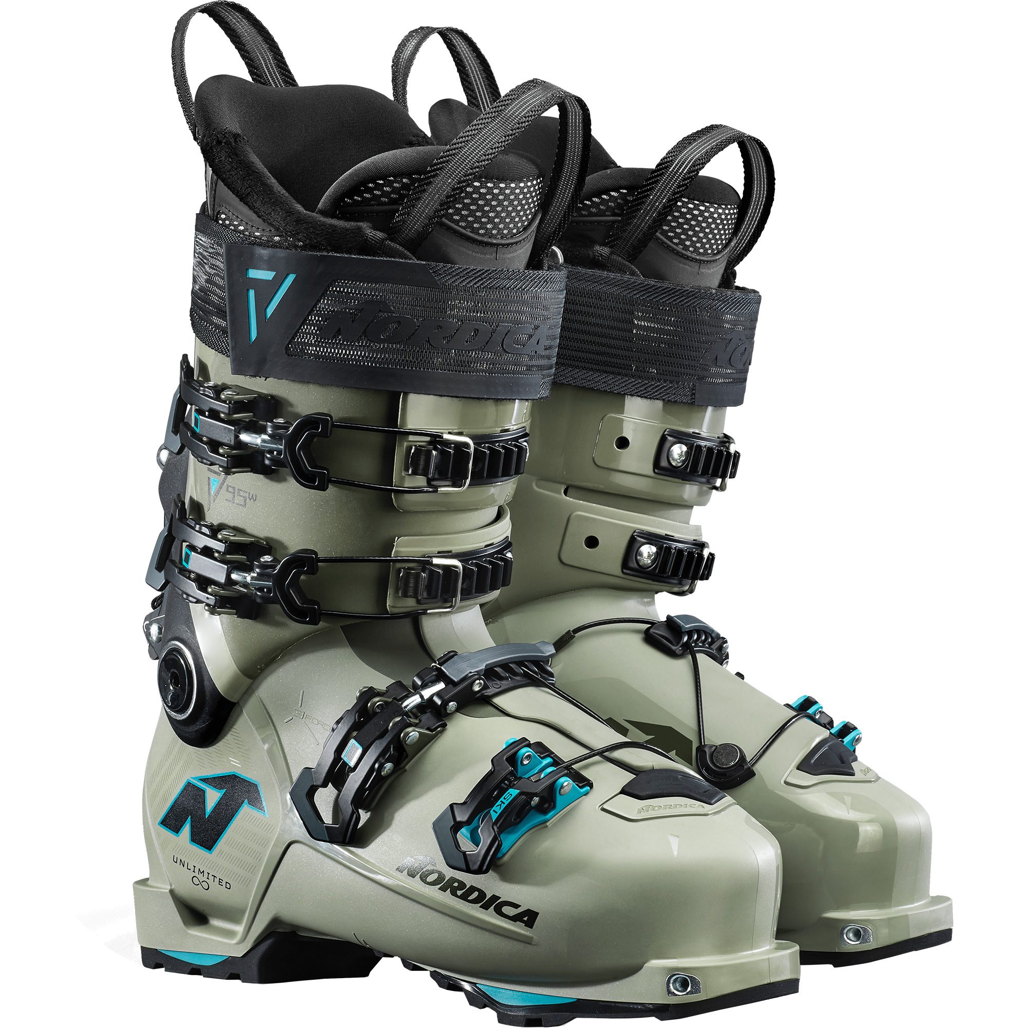 Nordica Unlimited 95 W DYN GripWalk® Freetouring Skischuhe Damen lt green