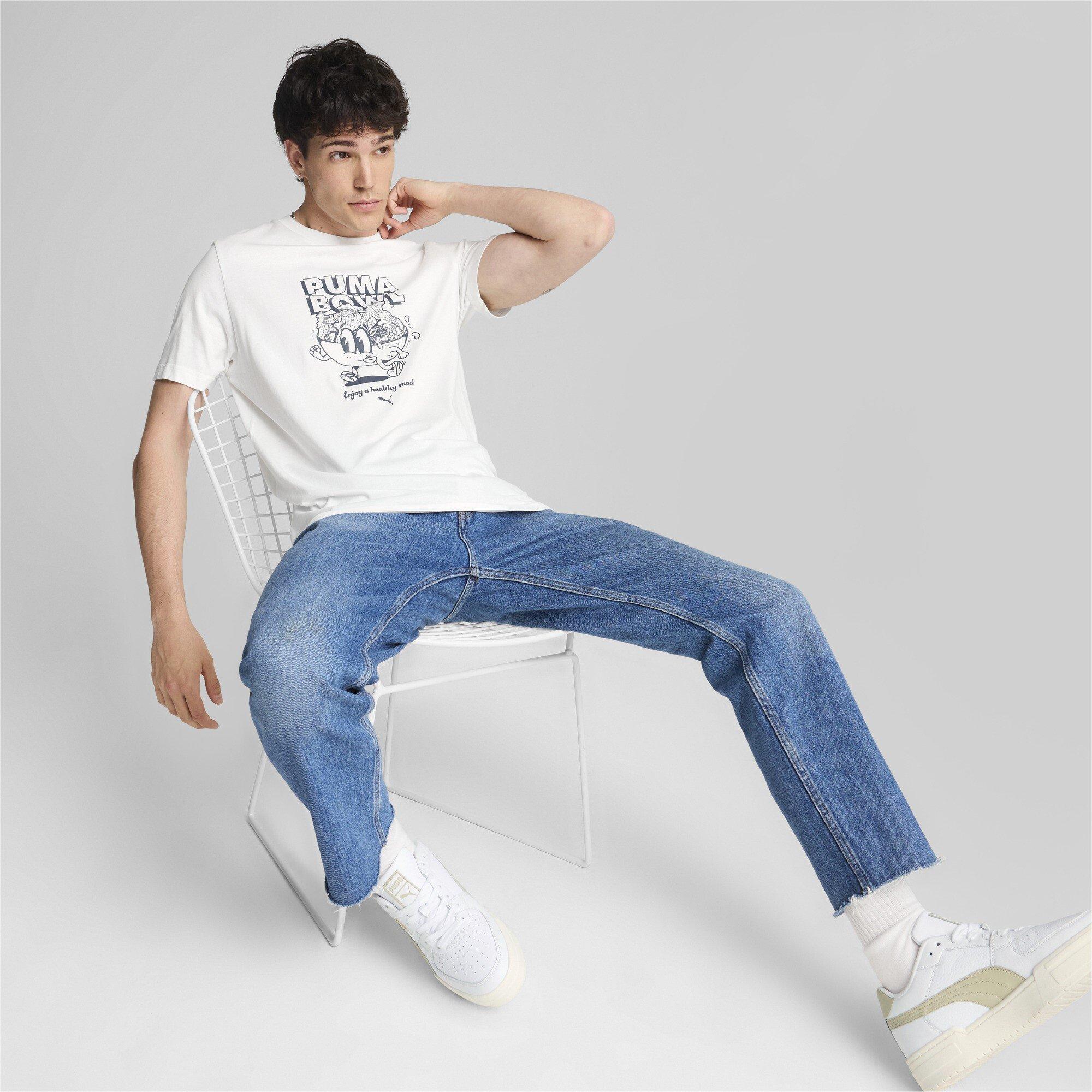 Puma Puma Graphics Bowl Tee T-Shirt Mens